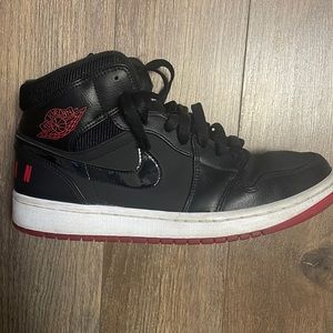 Air jordan 1s | black and red